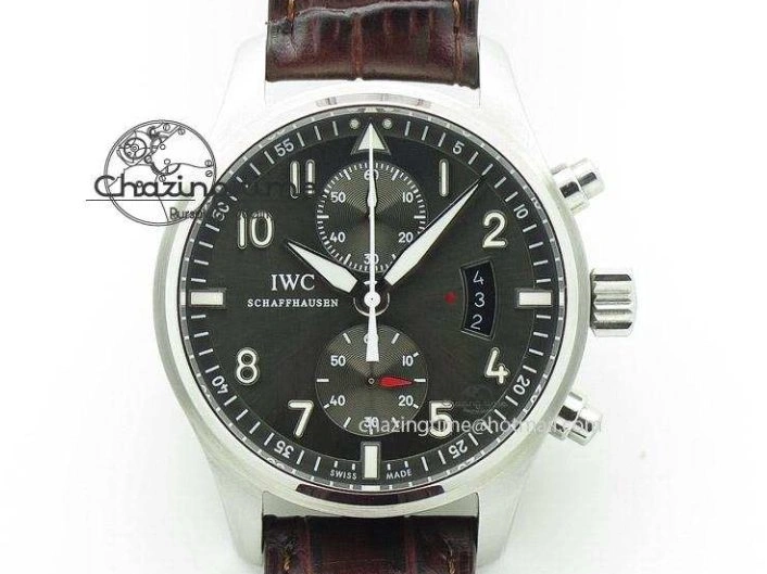 MIROTIME 0309 SoftTouch Mark XVIII Le Petit Prince IW327001 SS MKS 1:1 Best Edition Black Dial On Leather Strap MIYOTA9015 V 7216